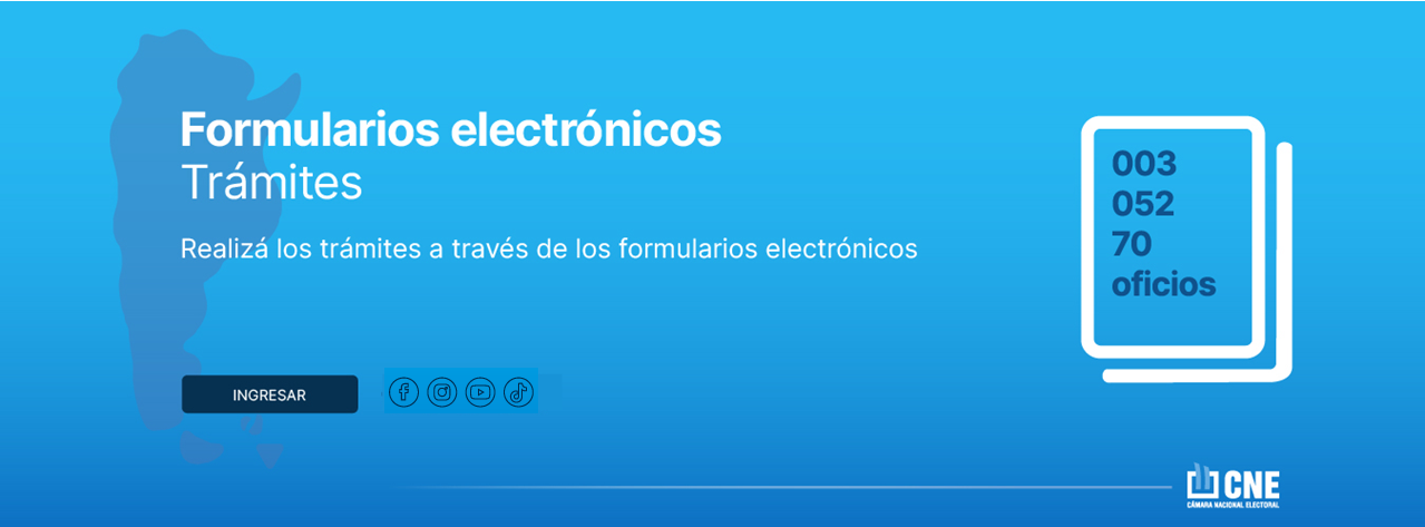 Formularios electronicos. Tramites